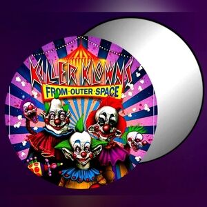 Killer Klowns From Outer Space 3.5" Round Mirror